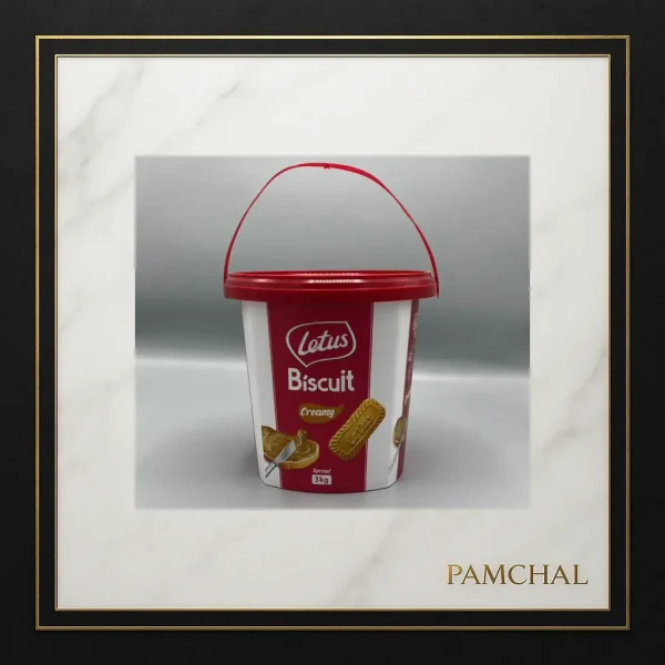 خرید کرم بیسکویت لوتوس ایرانی ۳ کیلوگرمی | پایه دسر و کرم کیک قنادی | پامچال مشهد - Image 2