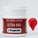 رنگ خوراکی ژله‌ای قرمز قرمز کوپی‌کِیک (Kopykake Red Red) ۳۵ گرمی | قرمز واقعی و فوق‌غلیظ | ویژه کیک ولوت | پخش پامچال مشهد - Image 2