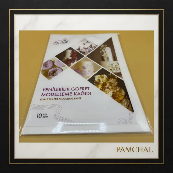 خرید ویفر پیپر گستو بسته ۱۰ عددی | ورق خوراکی شیرینی و کیک با کیفیت اروپایی – پخش پامچال مشهد - Image 3