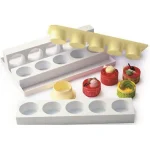 مونوپورشن دایره | قالب دسر تک‌نفره استاندارد مناسب موس و کیک‌موس